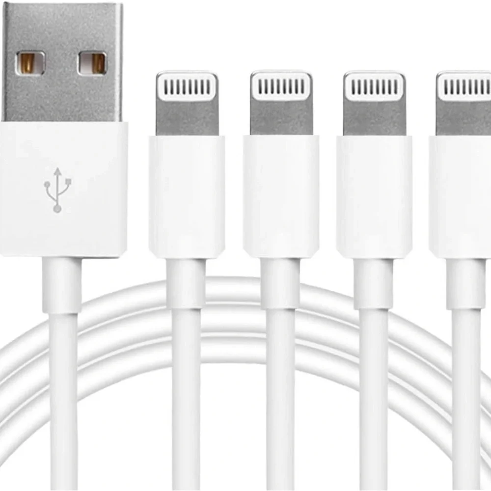 New 2 pack USB 3ft lighting cable for apple